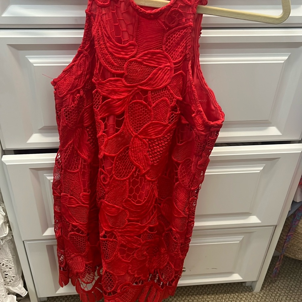 Lovers and friends mini red dress